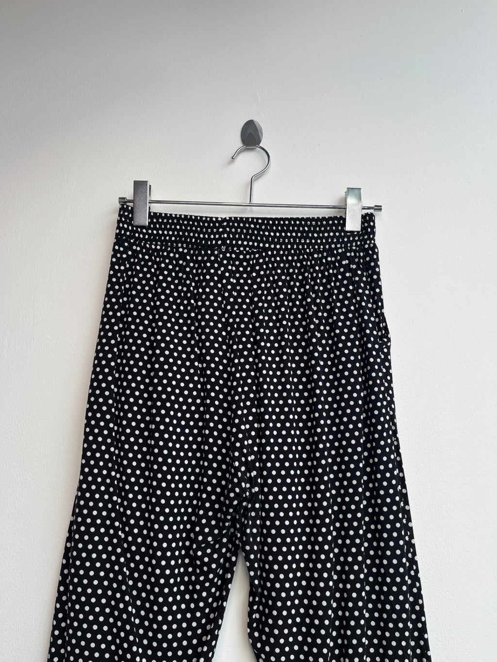 Polka Dot Capri Pants