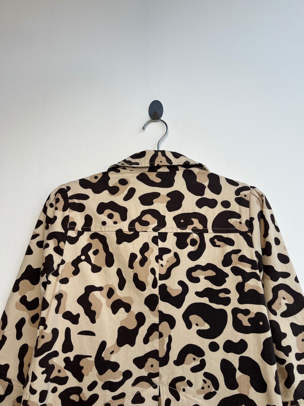 Blanco Printed Trench Coat