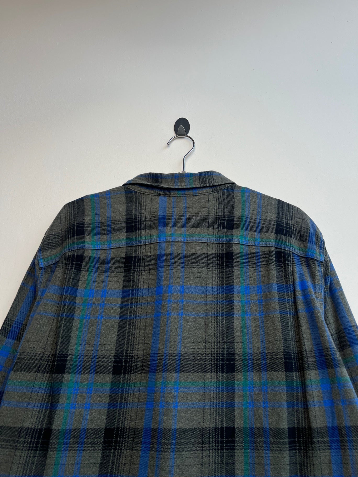 The North Face Blue Checkered Flannel