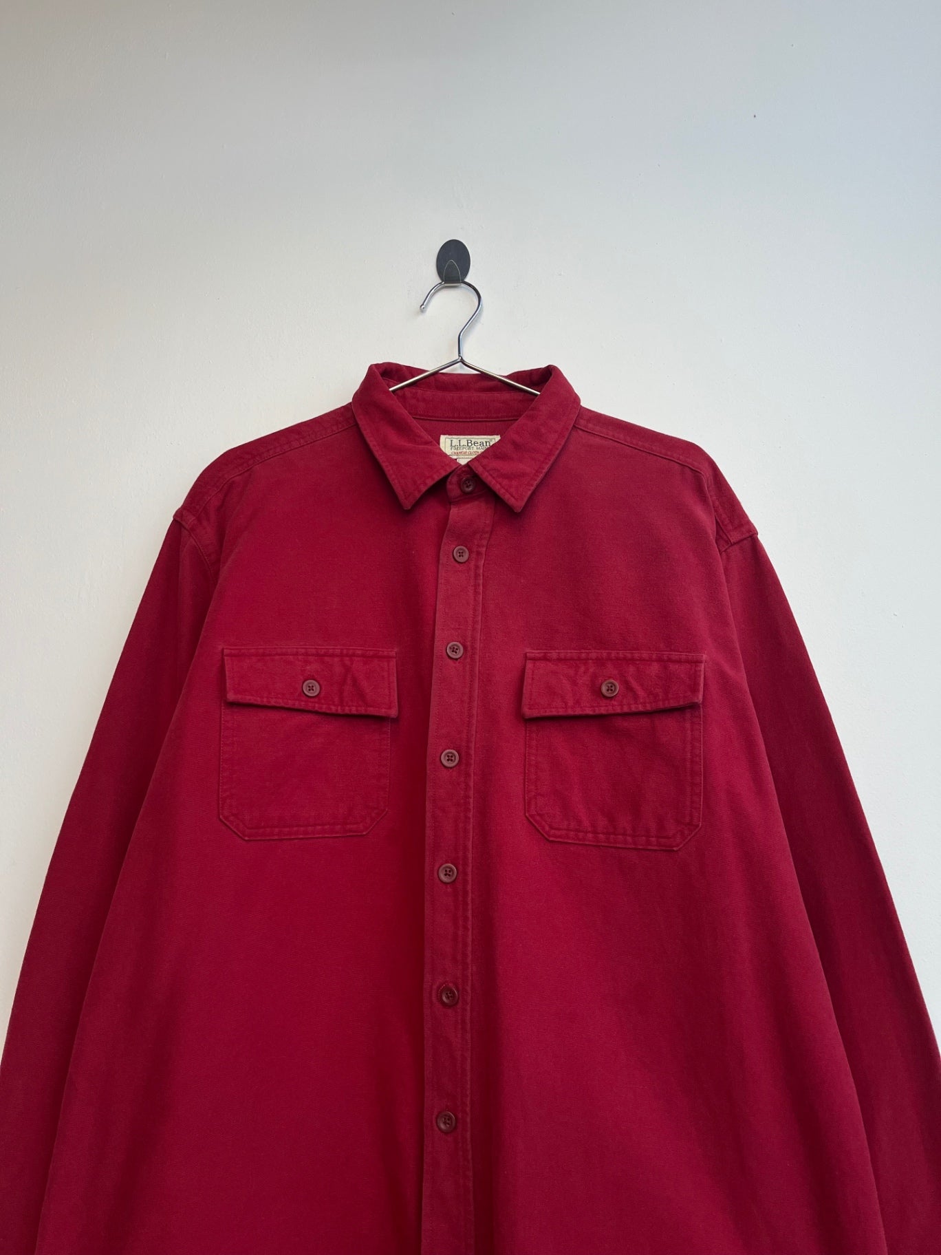 L.L Bean Red Flannel