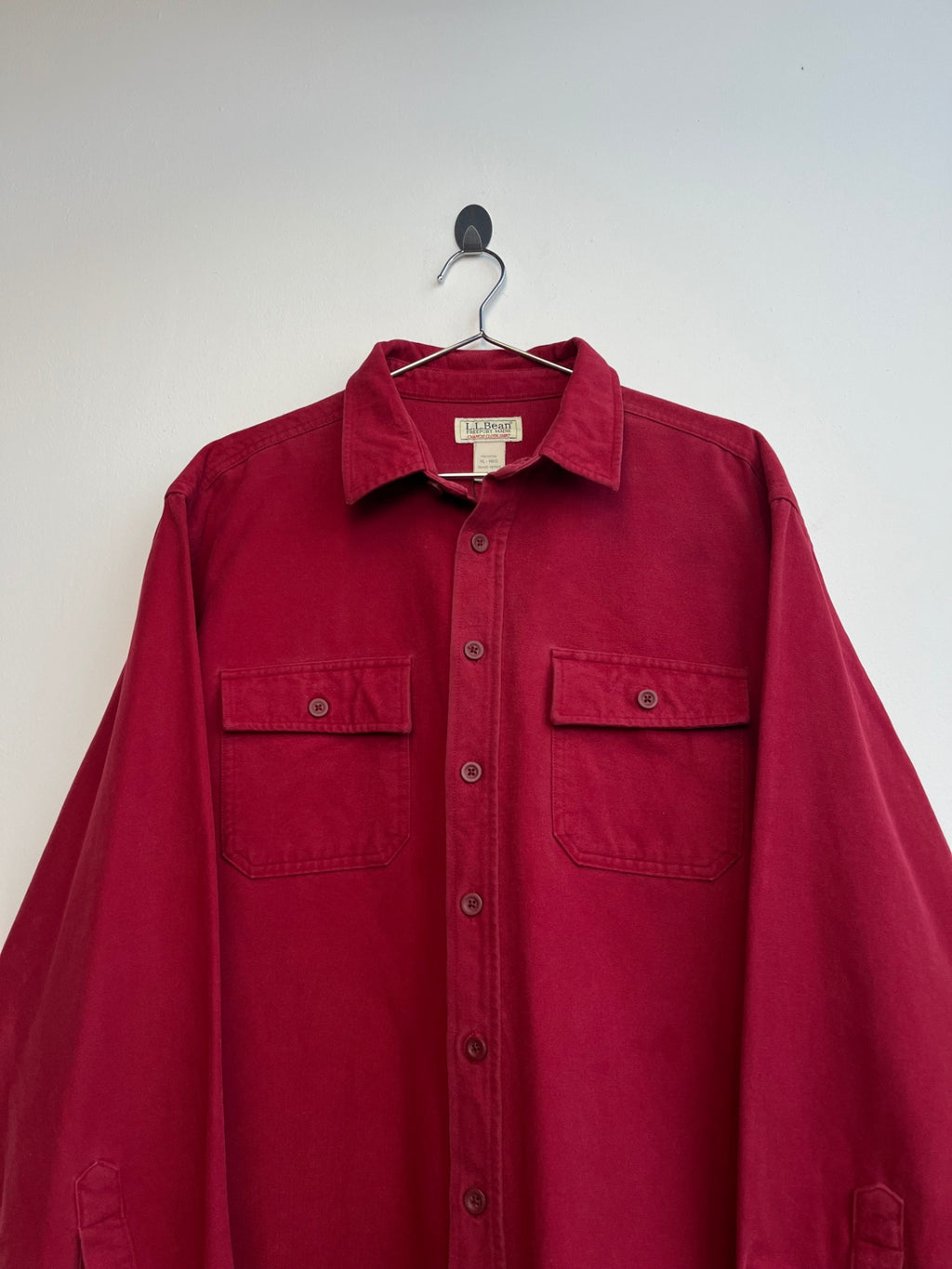 L.L Bean Red Flannel