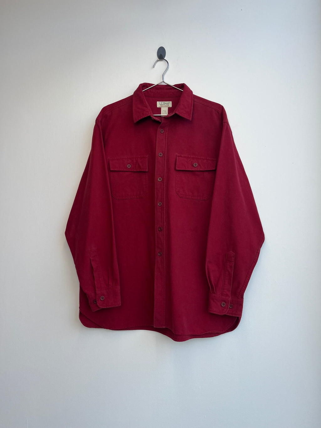 L.L Bean Red Flannel
