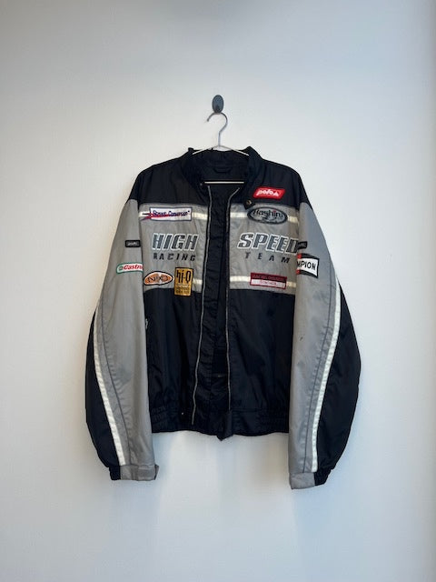 Black Racing Team Jacket