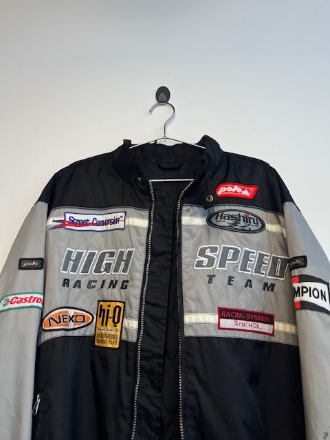 Black Racing Team Jacket
