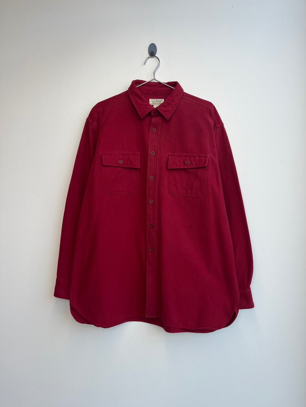 L.L Bean Red Flannel