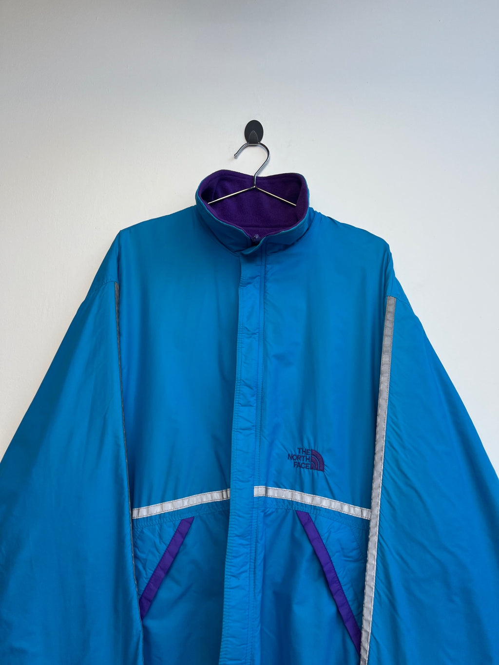 The North Face Purple Reversible Fleece Jacket