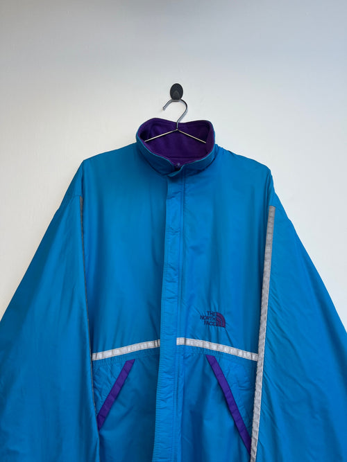 The North Face Purple Reversible Fleece Jacket