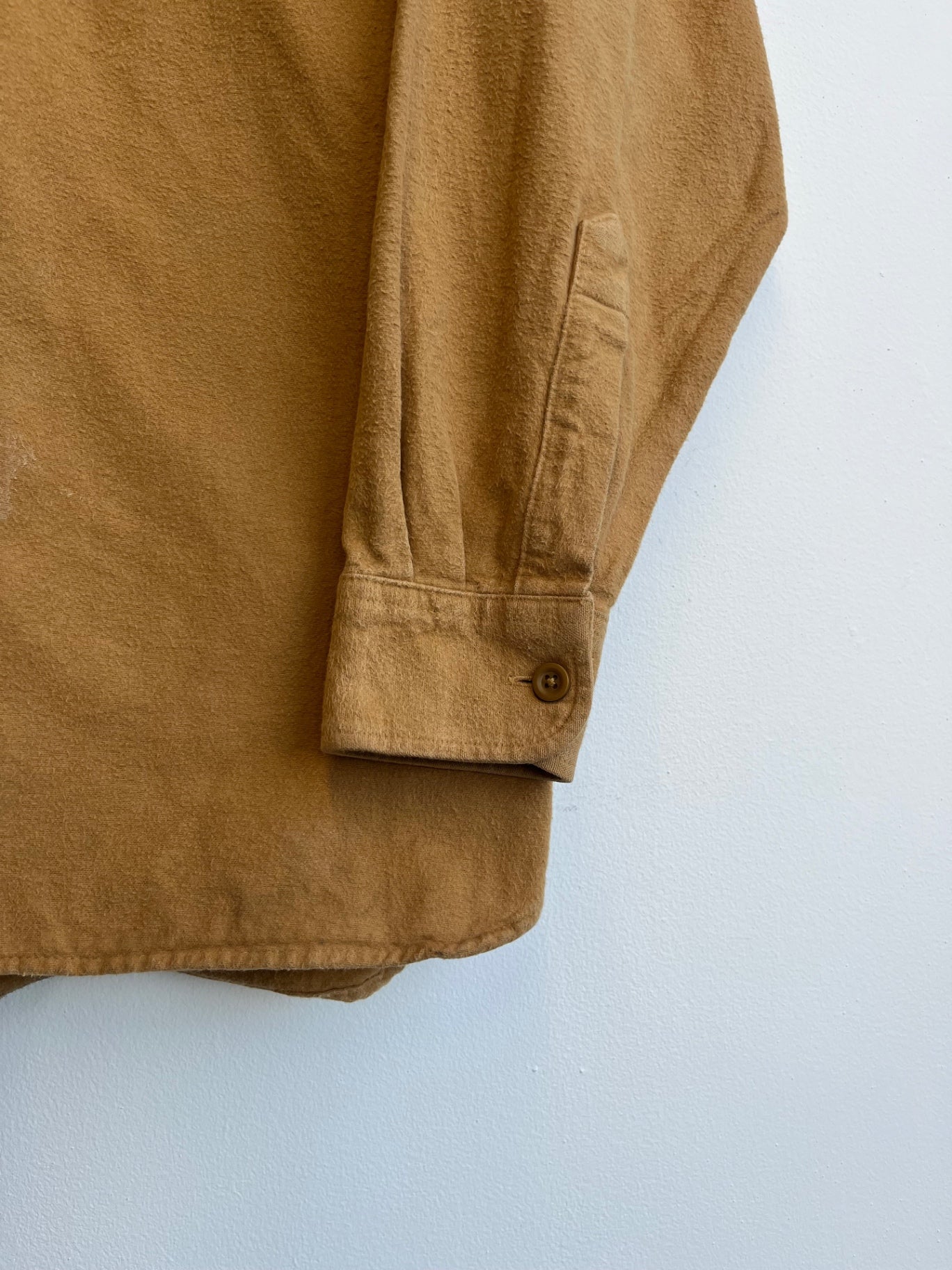 L.L Bean Yellow Flannel