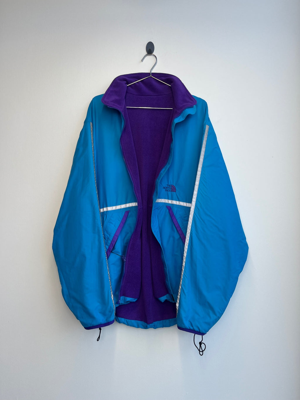 The North Face Purple Reversible Fleece Jacket