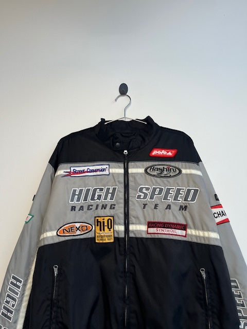 Black Racing Team Jacket