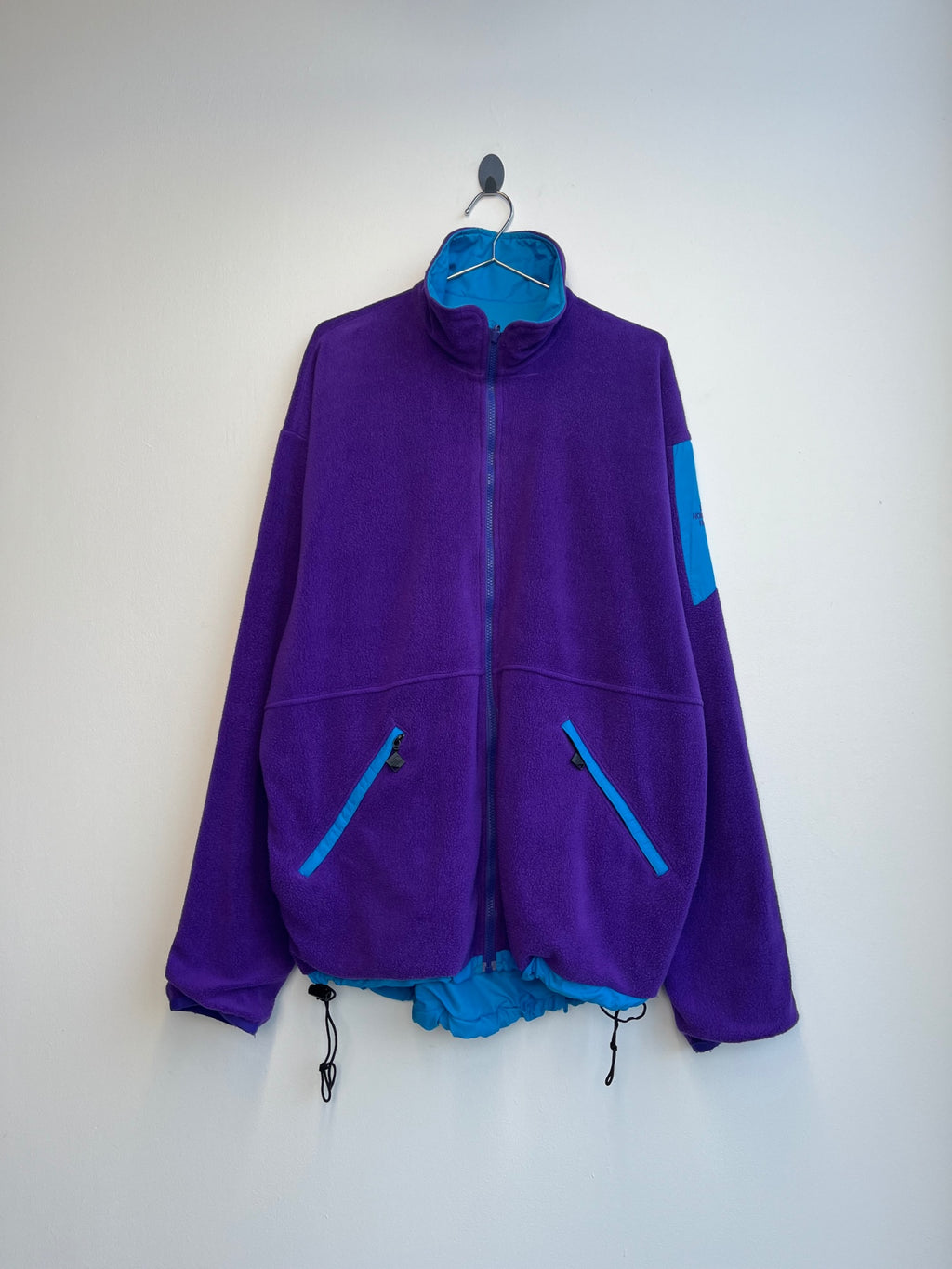 The North Face Purple Reversible Fleece Jacket