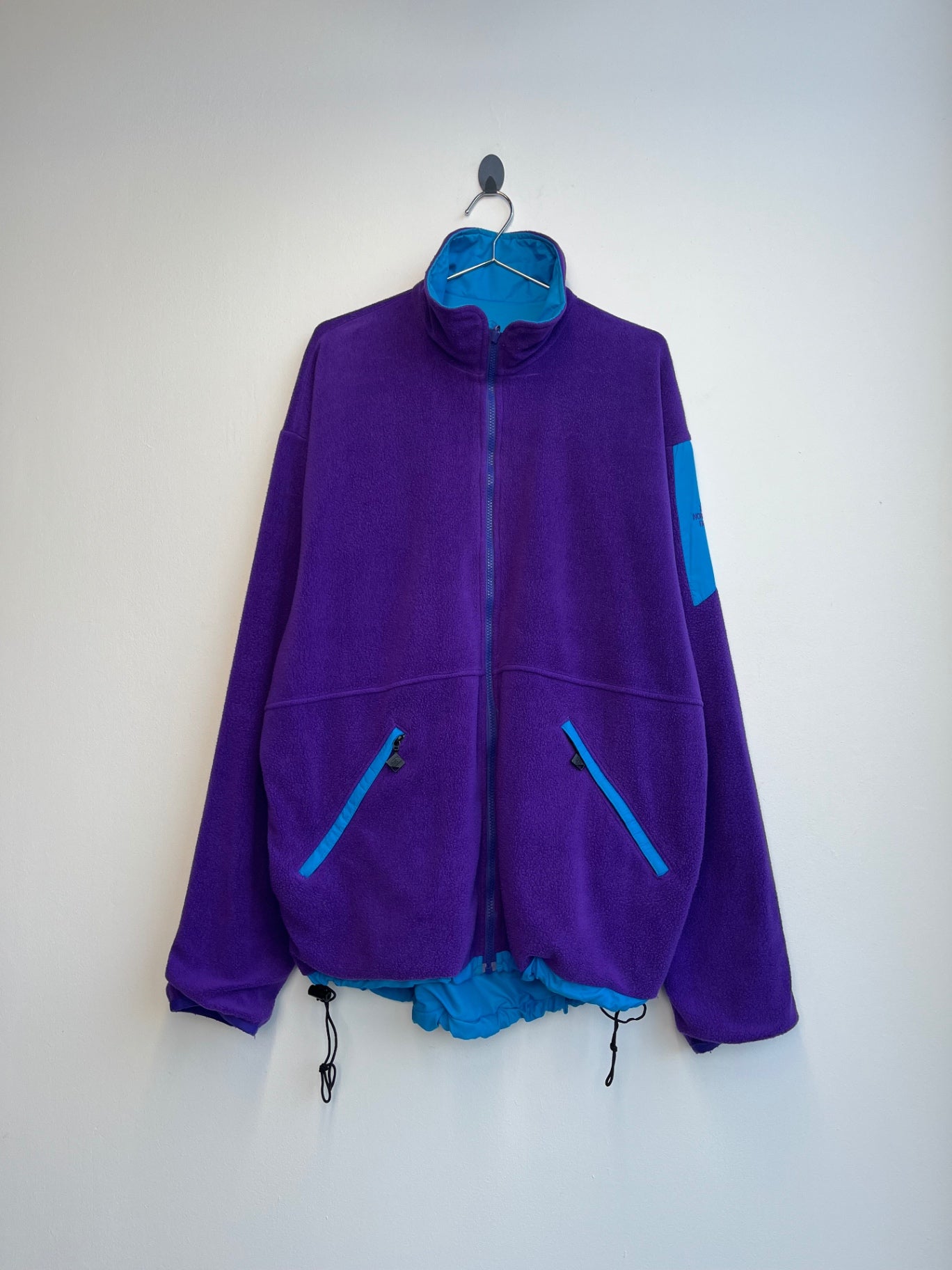 The North Face Purple Reversible Fleece Jacket