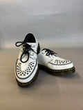 White Dr Martens Ramsey Leather Creepers