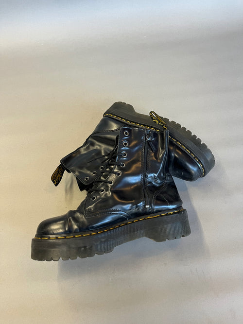 Black Dr Marten Jadon Boots