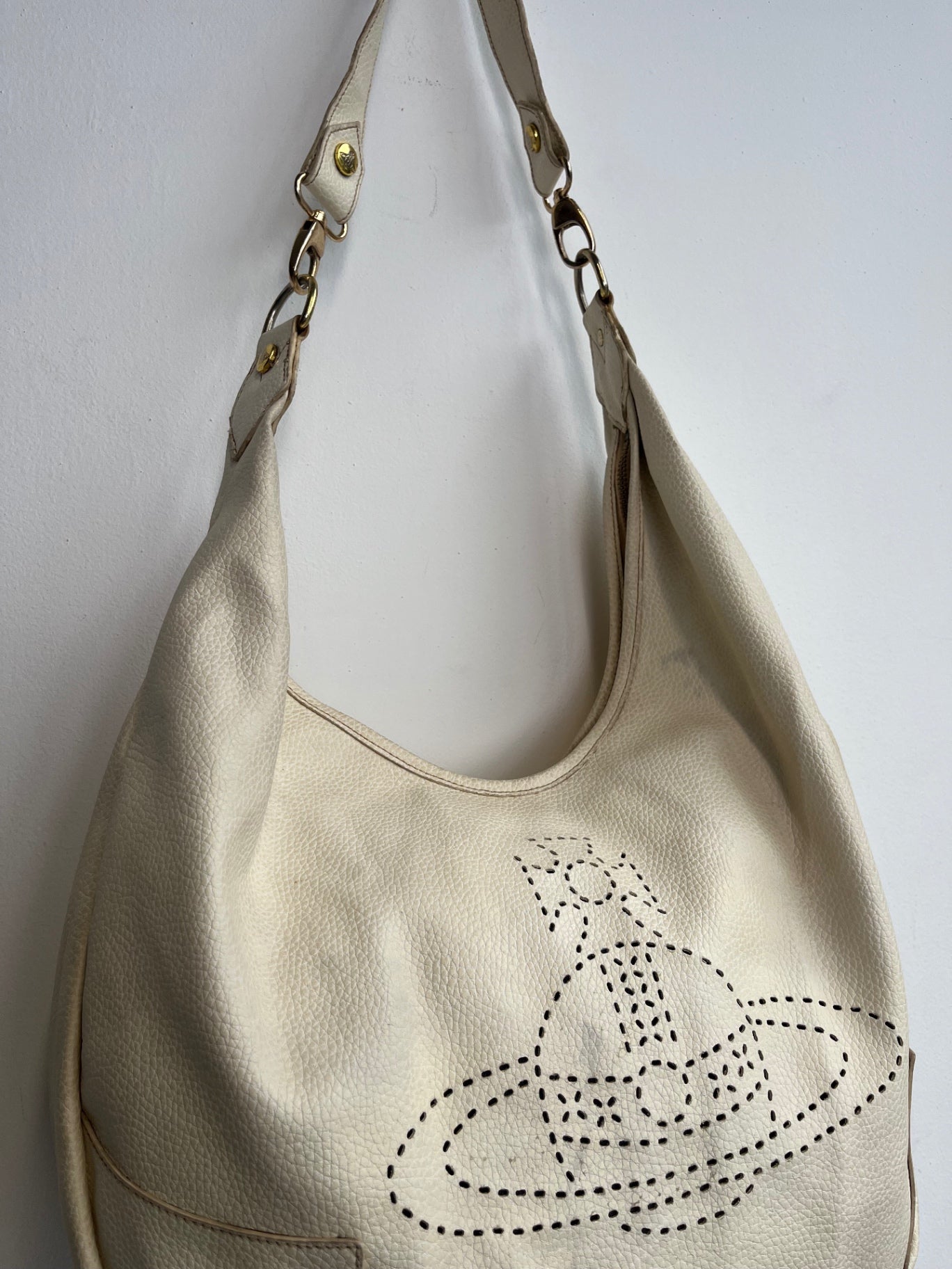 Vivienne Westwood Orb Logo Hobo Bag