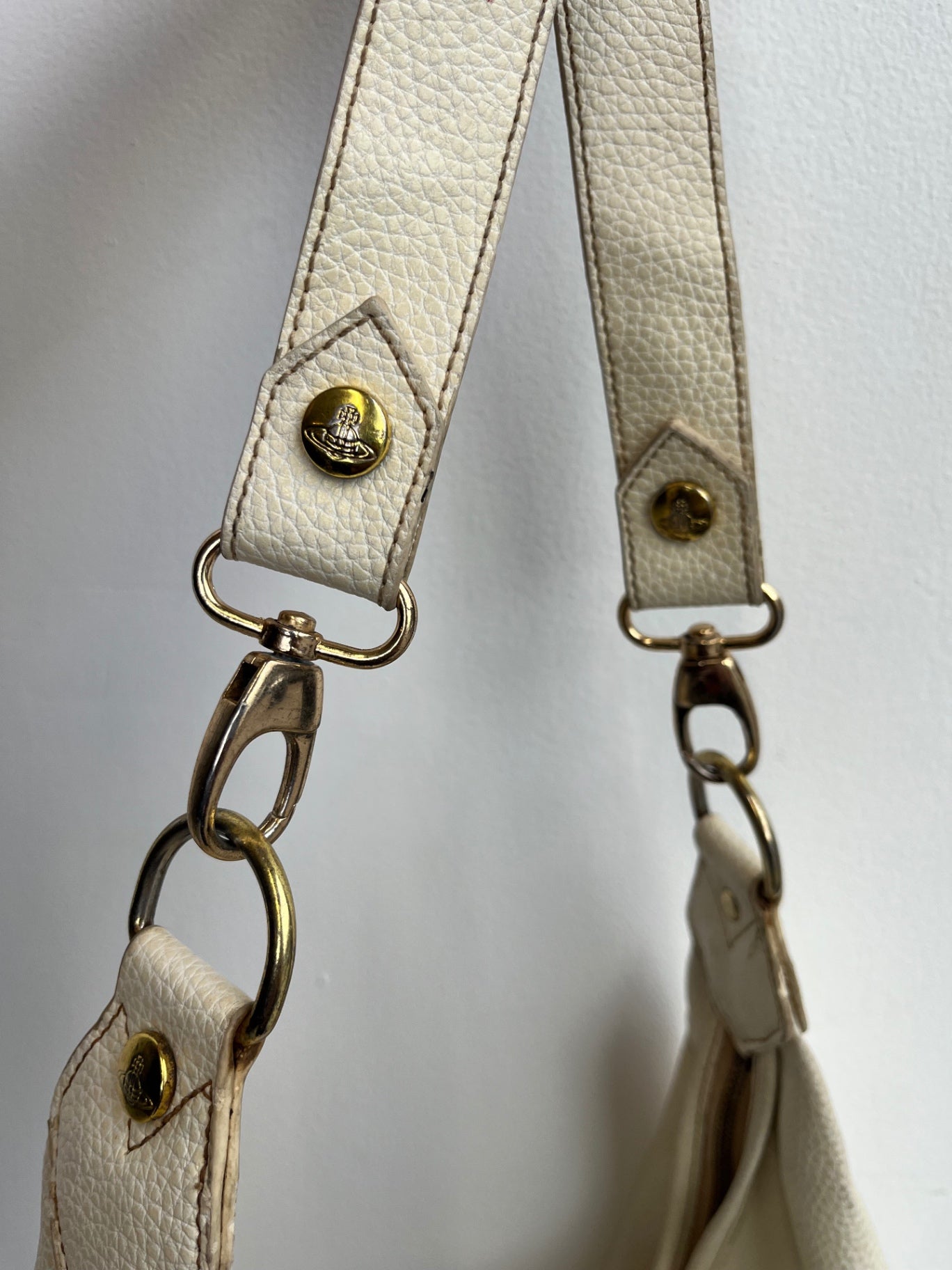 Vivienne Westwood Orb Logo Hobo Bag