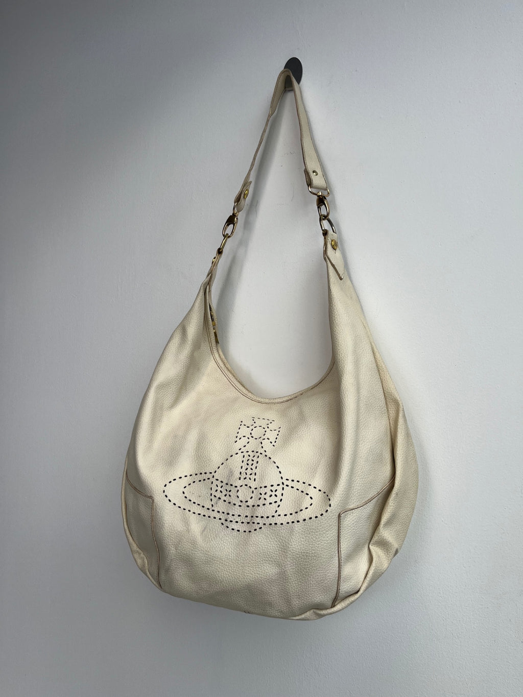 Vivienne Westwood Orb Logo Hobo Bag