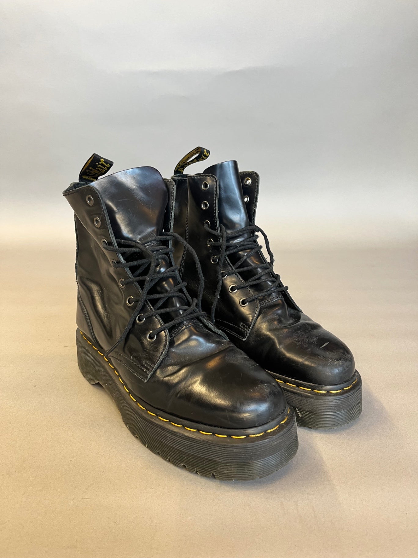 Black Dr Marten Jadon Boots