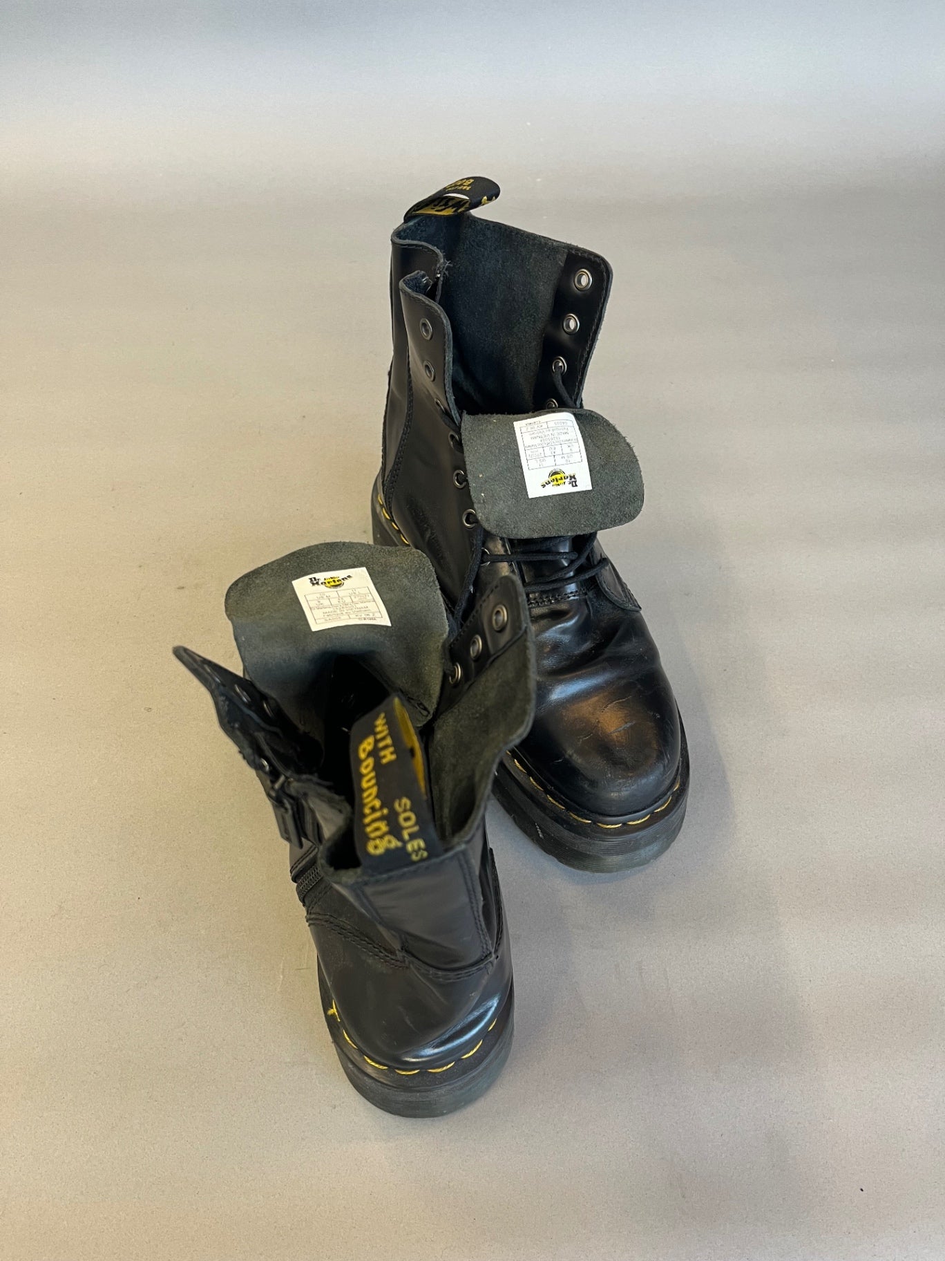 Black Dr Marten Jadon Boots