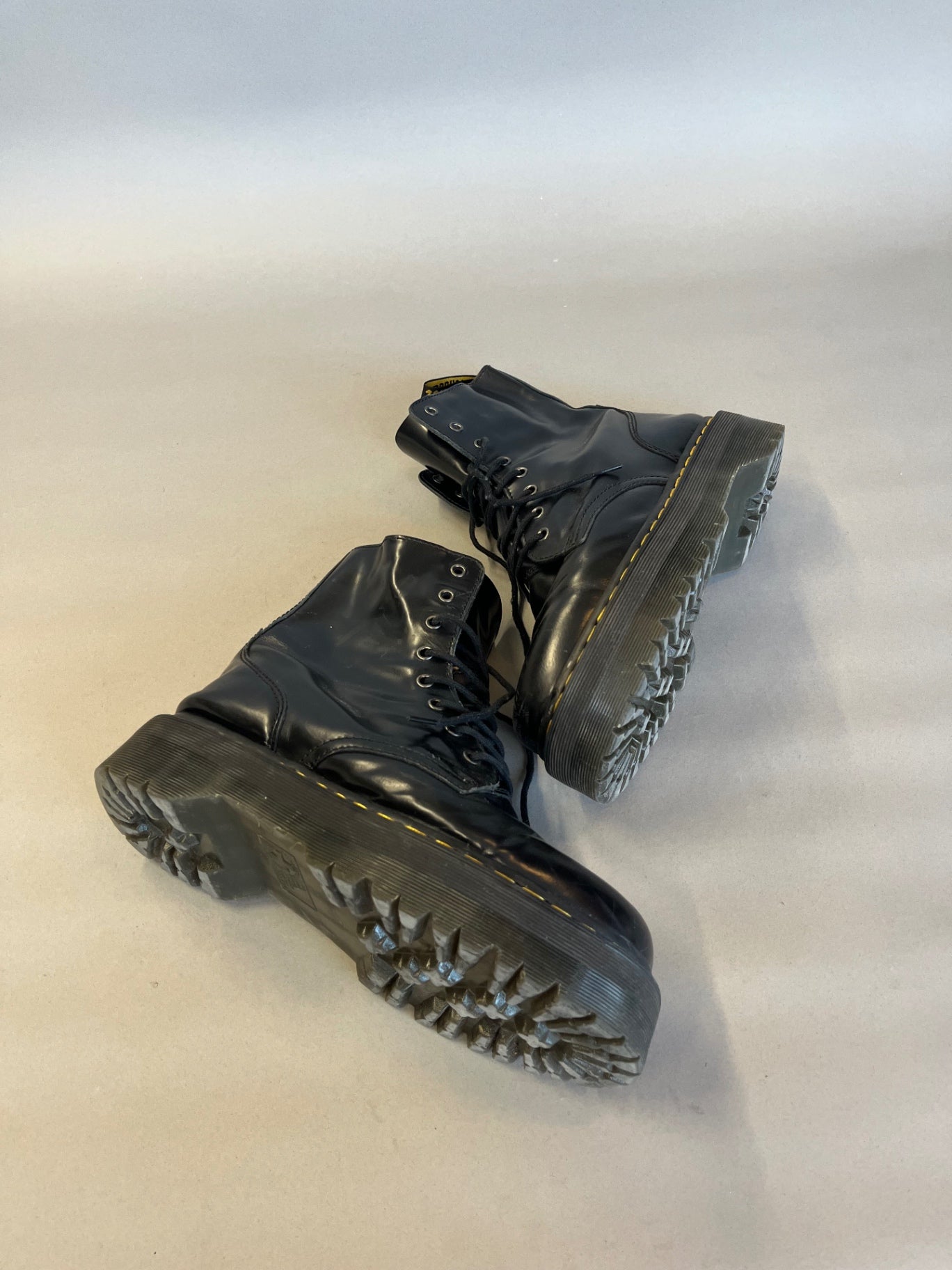 Black Dr Marten Jadon Boots