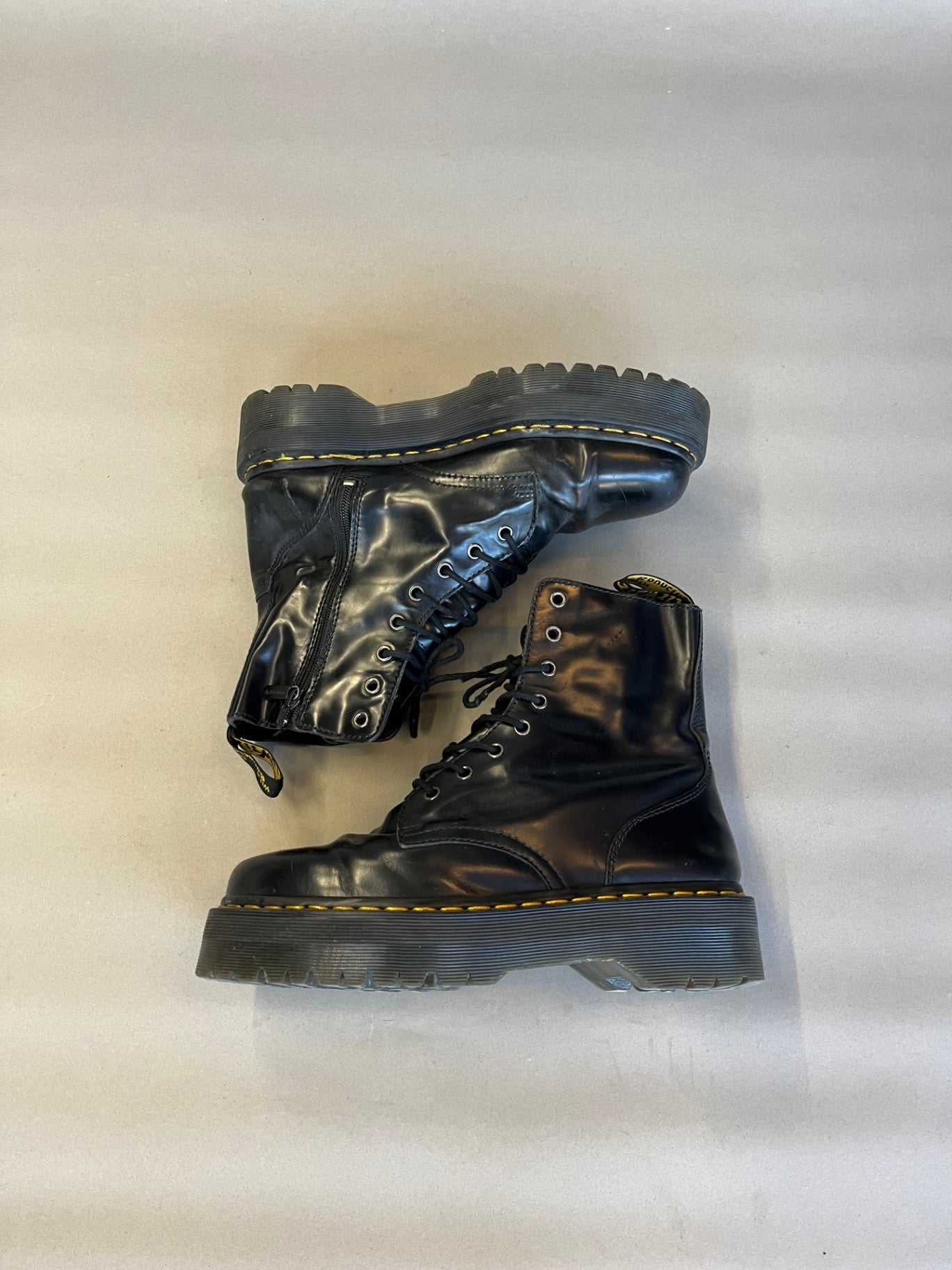 Black Dr Marten Jadon Boots