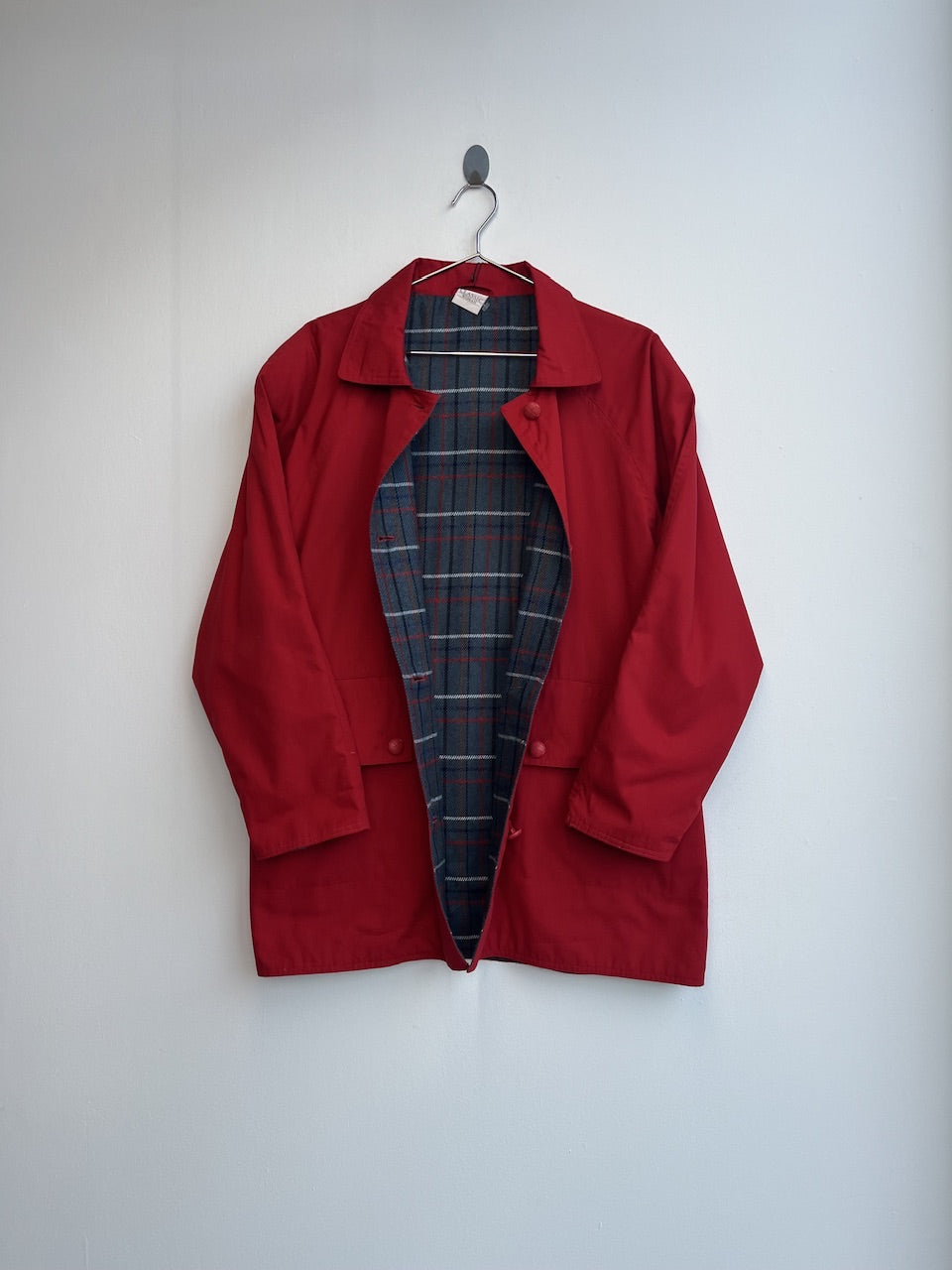 Red Lined Coach Jacket