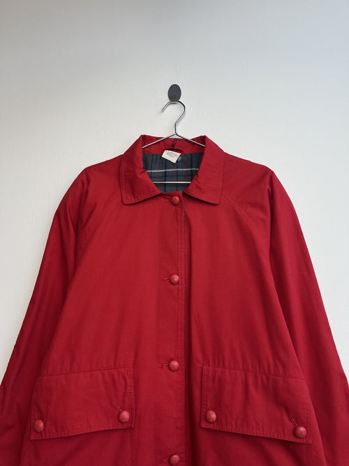 Red Lined Coach Jacket