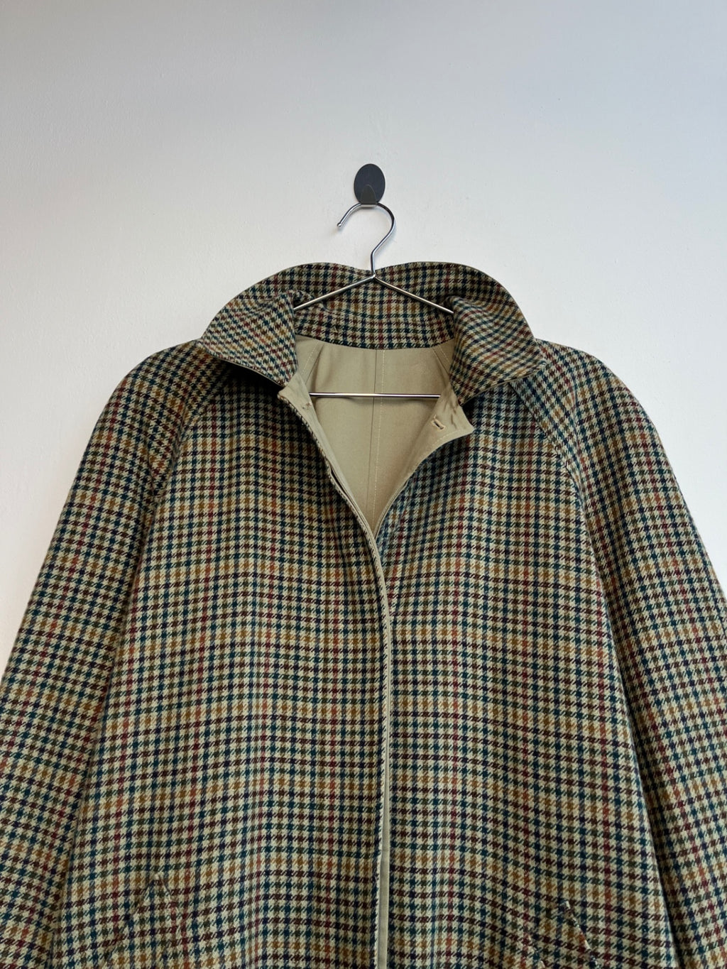 Tweed Reversable Trench Coat