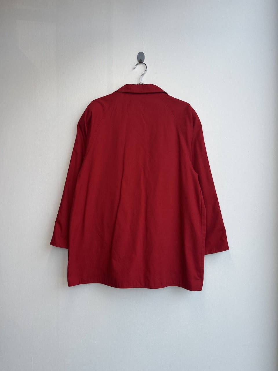 Red Lined Coach Jacket
