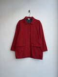 Red Lined Coach Jacket