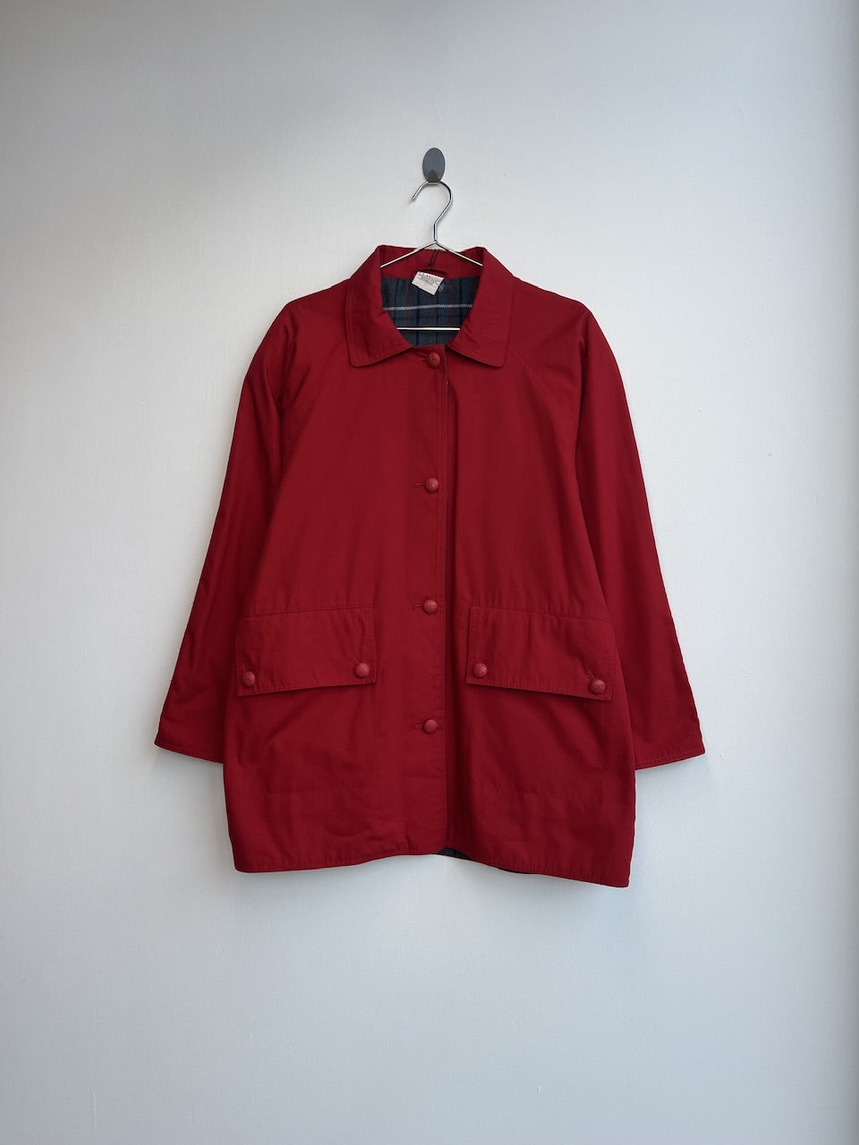 Red Lined Coach Jacket