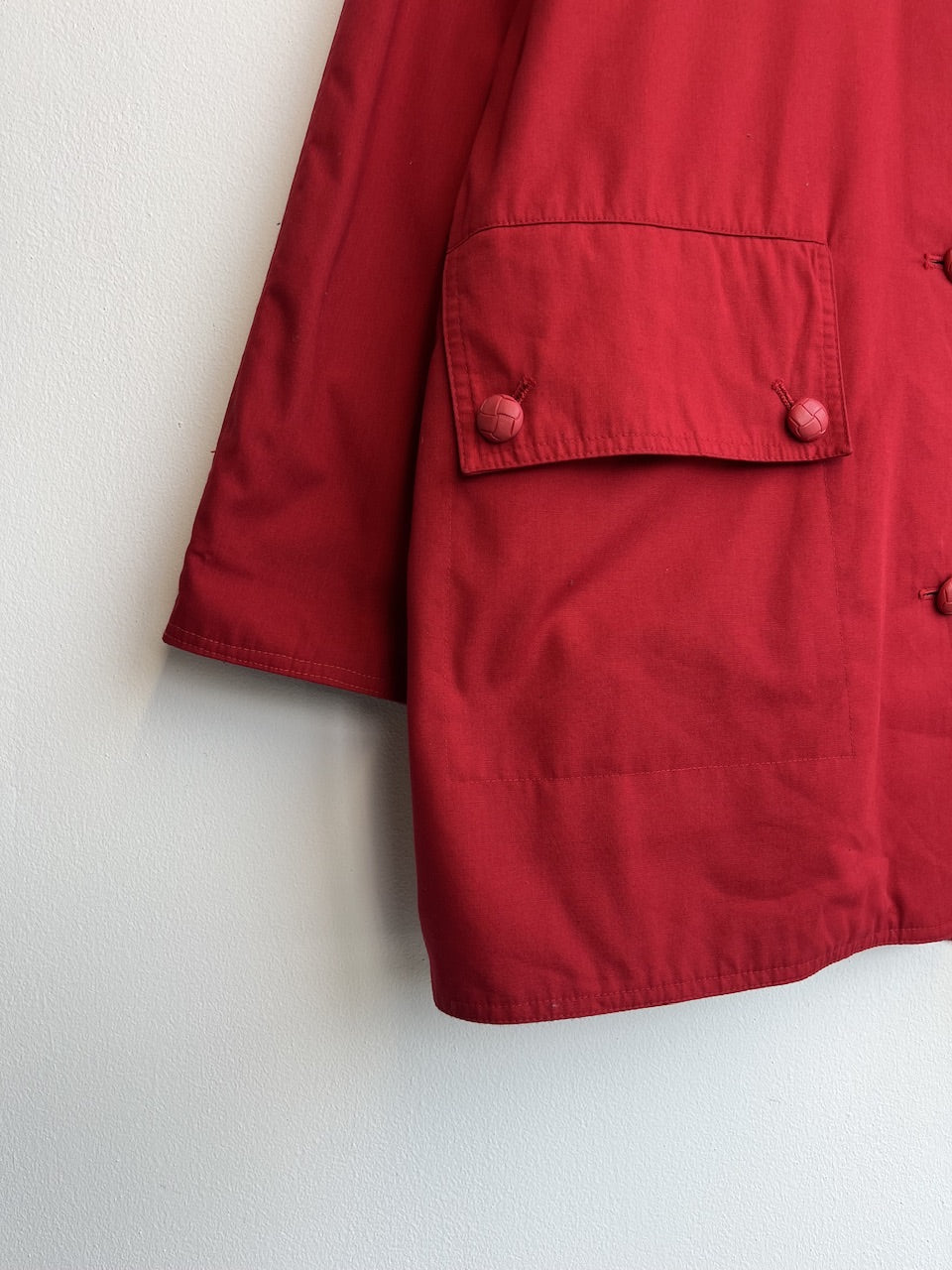 Red Lined Coach Jacket