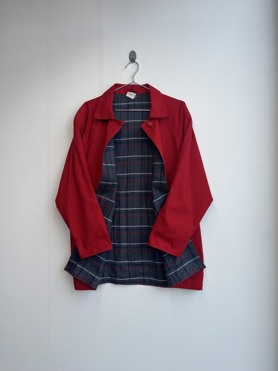 Red Lined Coach Jacket