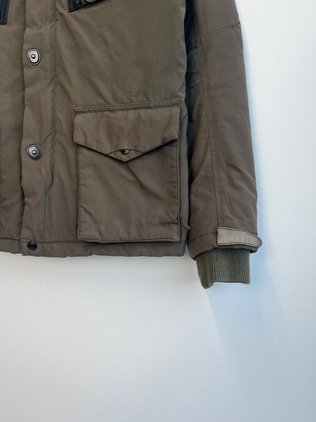 Schott Army Green Parka