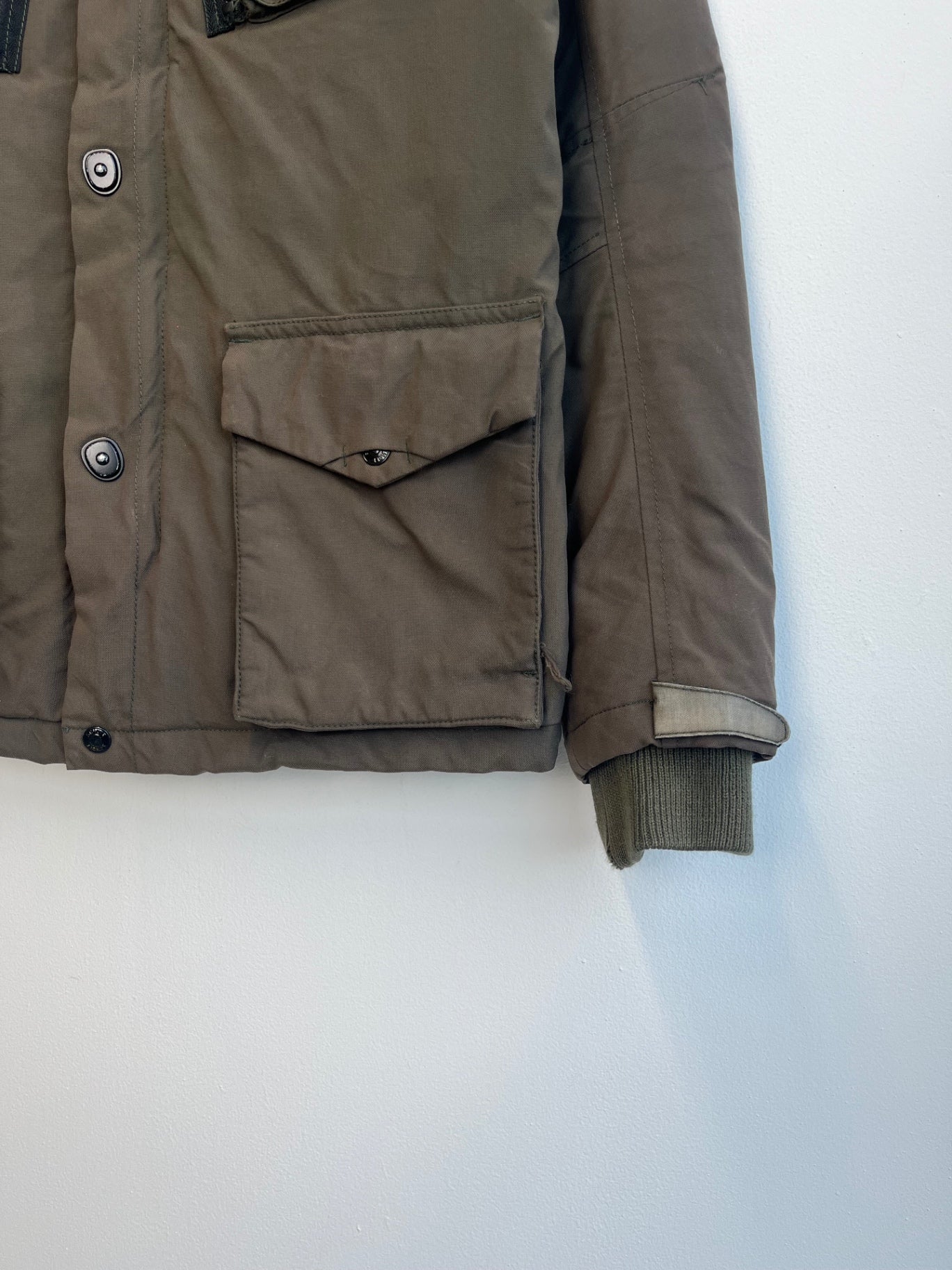 Schott Army Green Parka