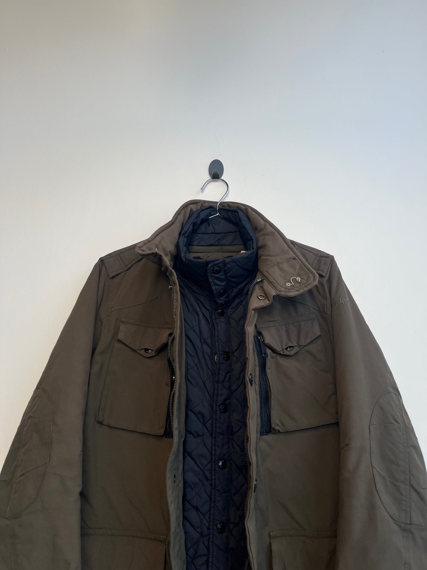 Schott Army Green Parka