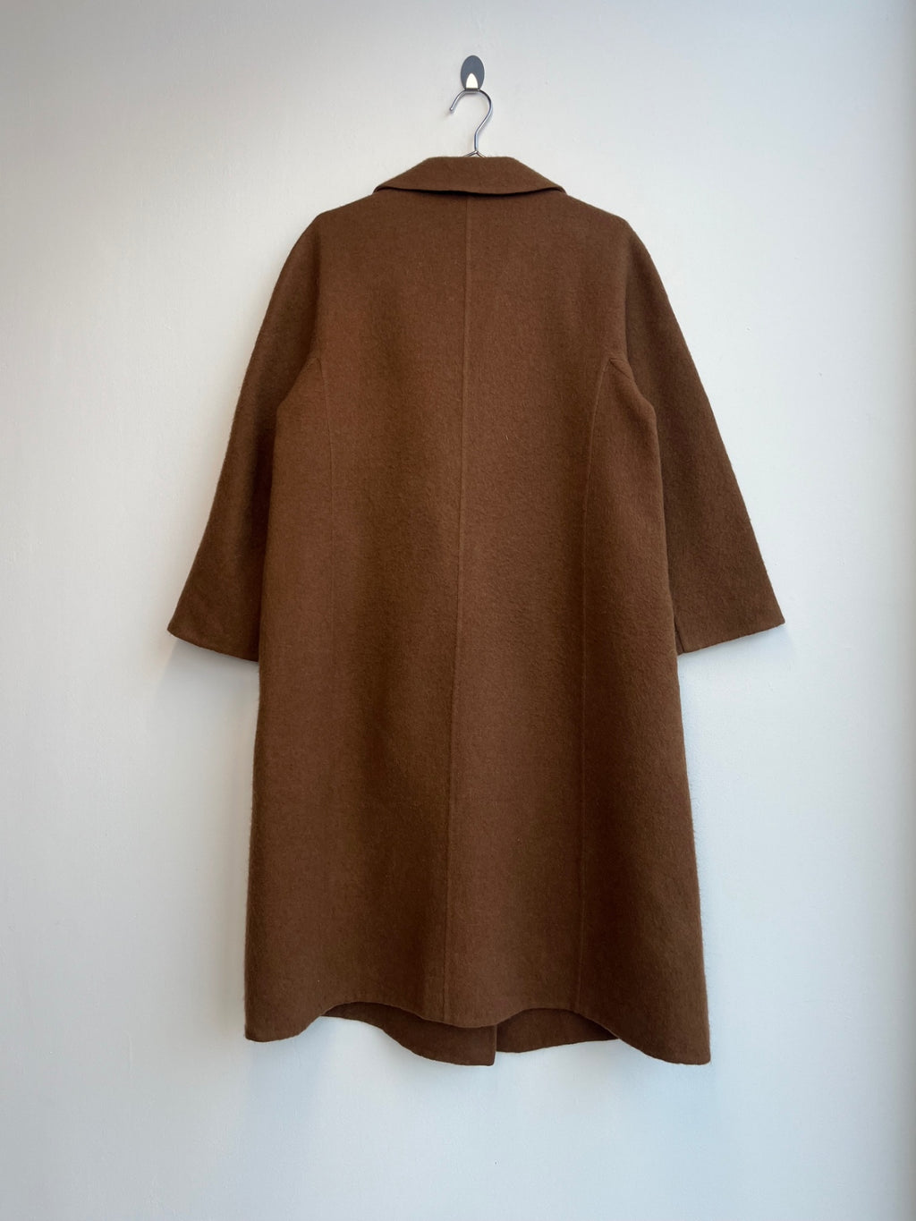 Brown Double Breasted Coat