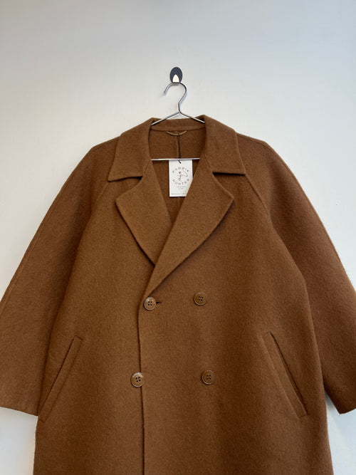 Brown Double Breasted Coat