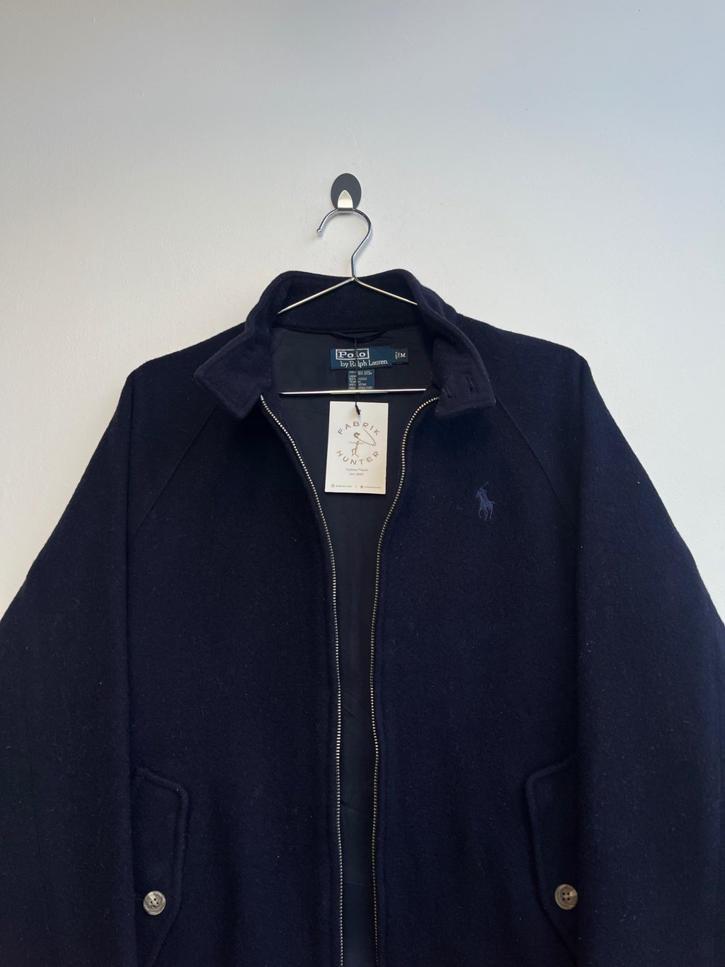 Polo Ralph Lauren Navy Wool Jacket