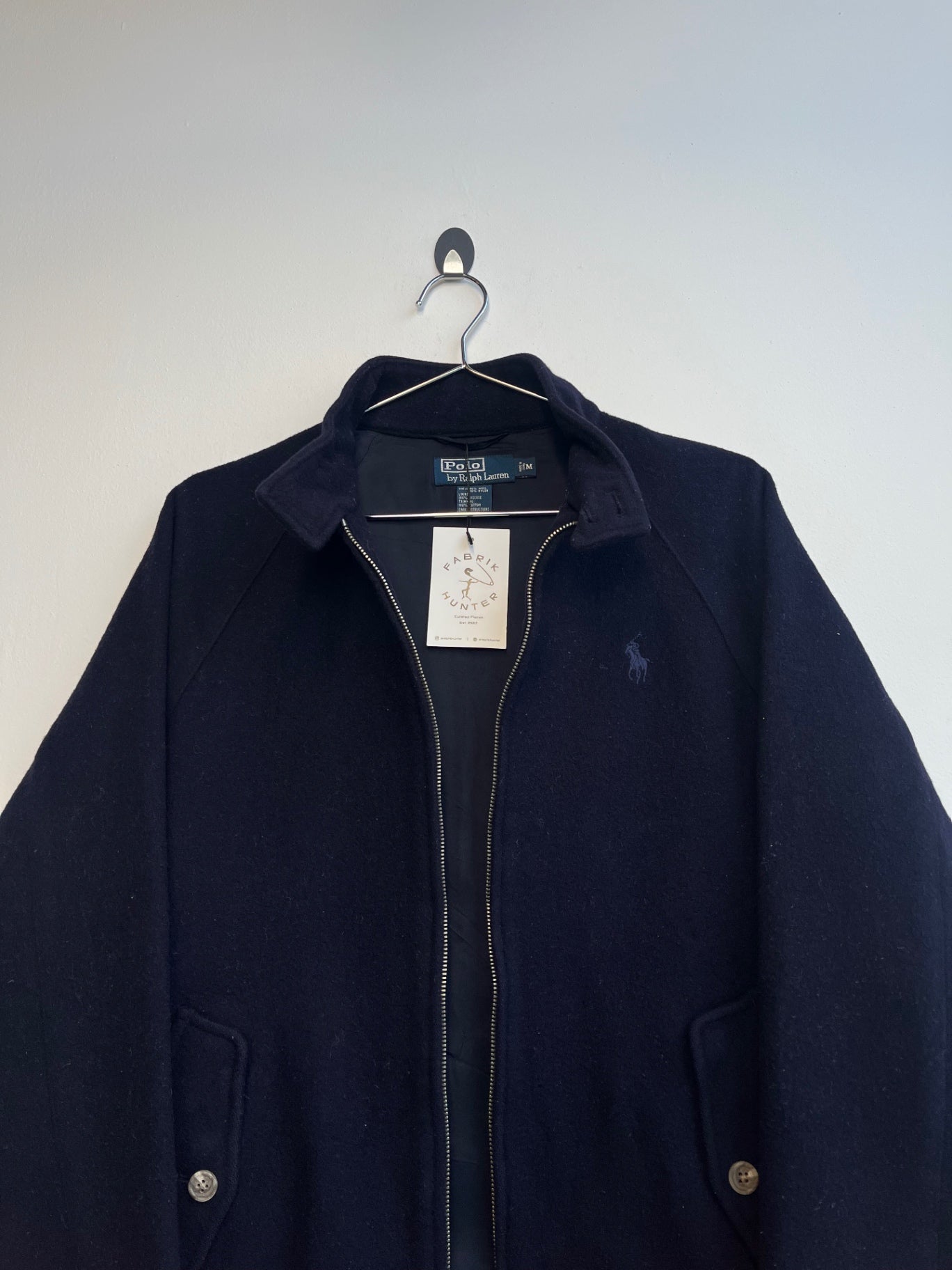Polo Ralph Lauren Navy Wool Jacket