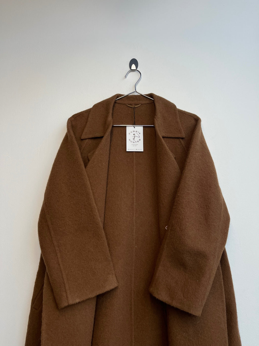 Brown Double Breasted Coat