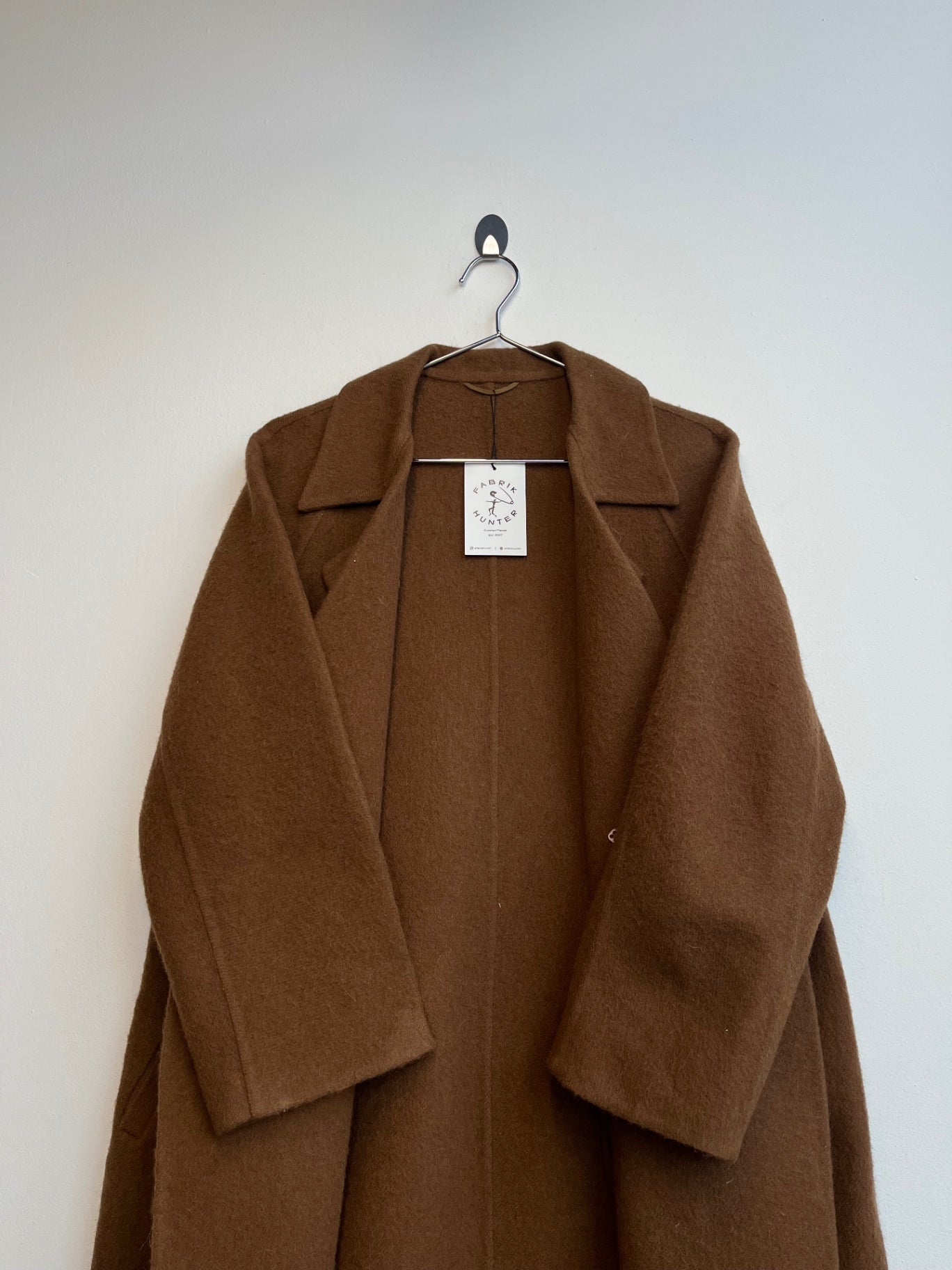 Brown Double Breasted Coat