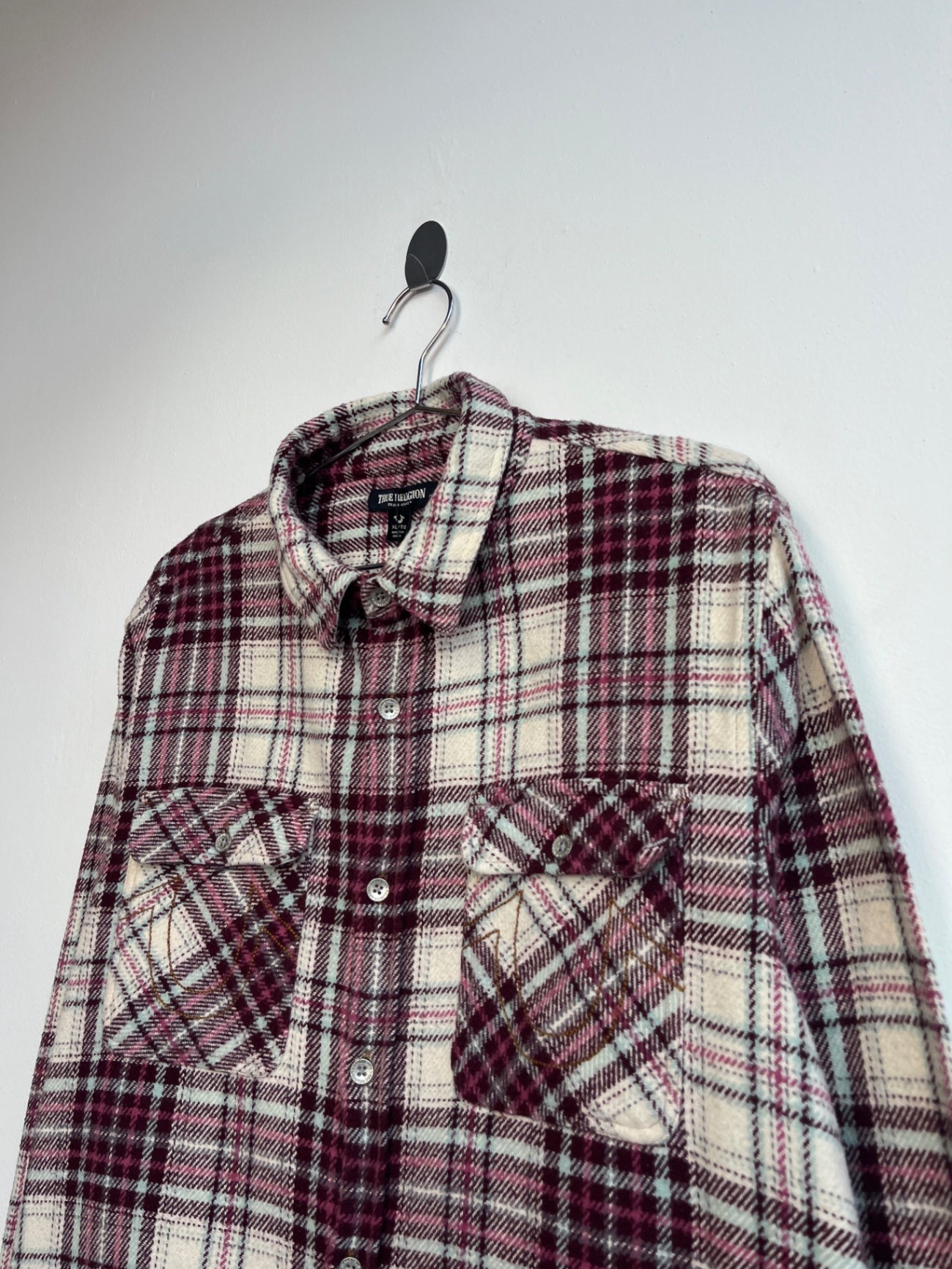 True Religion Checkered Flannel