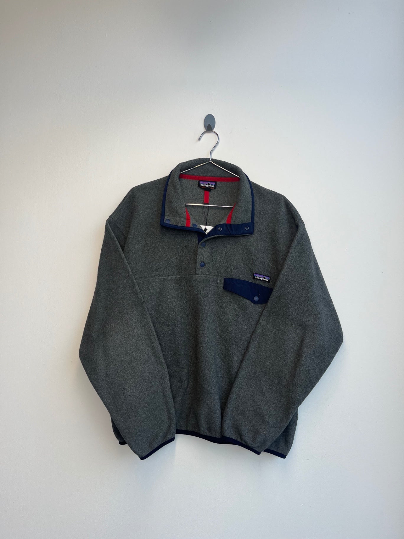 Patagonia Synchilla Grey Fleece Pullover