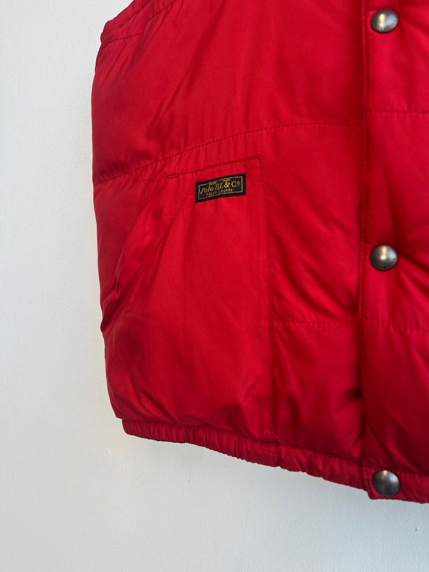 Polo RL & Co Reversible Puffer Gilet
