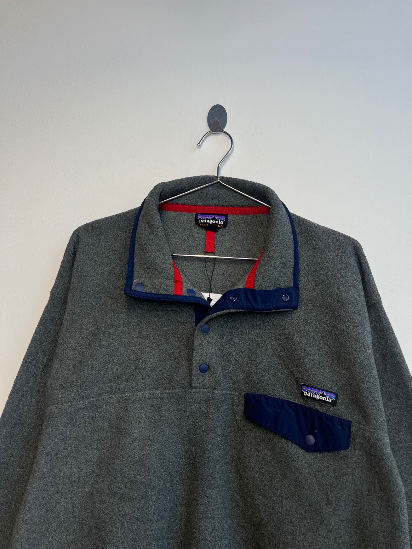 Patagonia Synchilla Grey Fleece Pullover