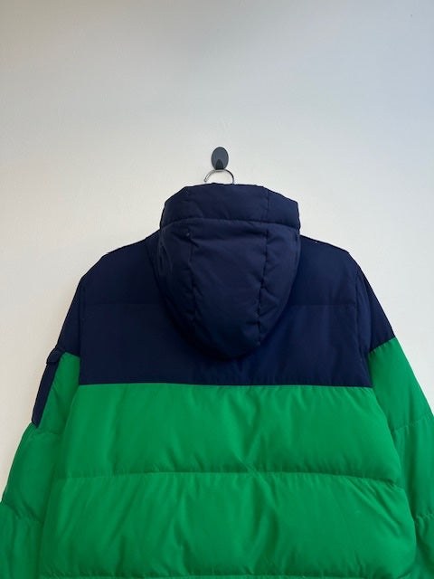 Polo Ralph Lauren Green and Navy Puffer