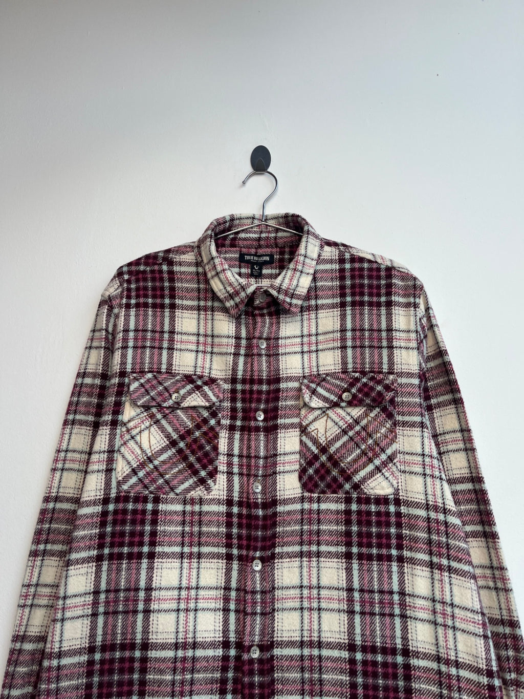 True Religion Checkered Flannel