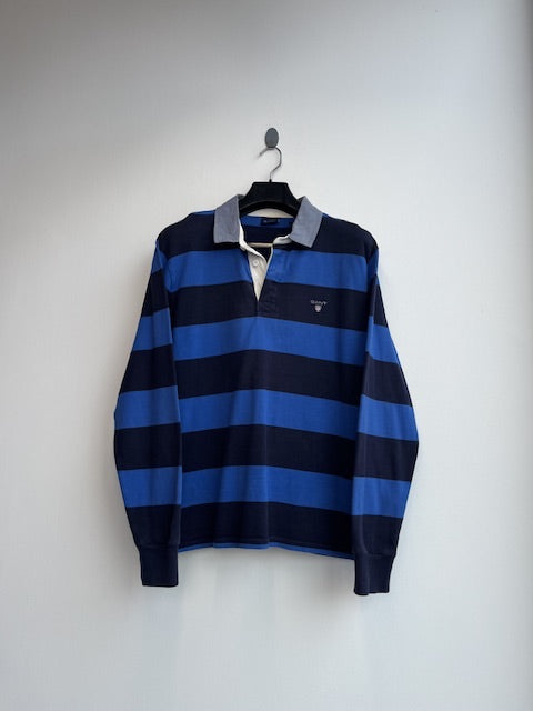 Gant Blue and Navy Rugby Shirt