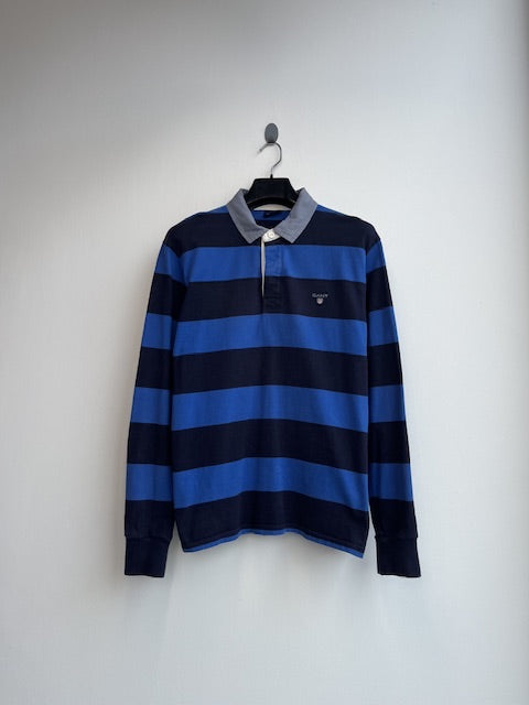 Gant Blue and Navy Rugby Shirt